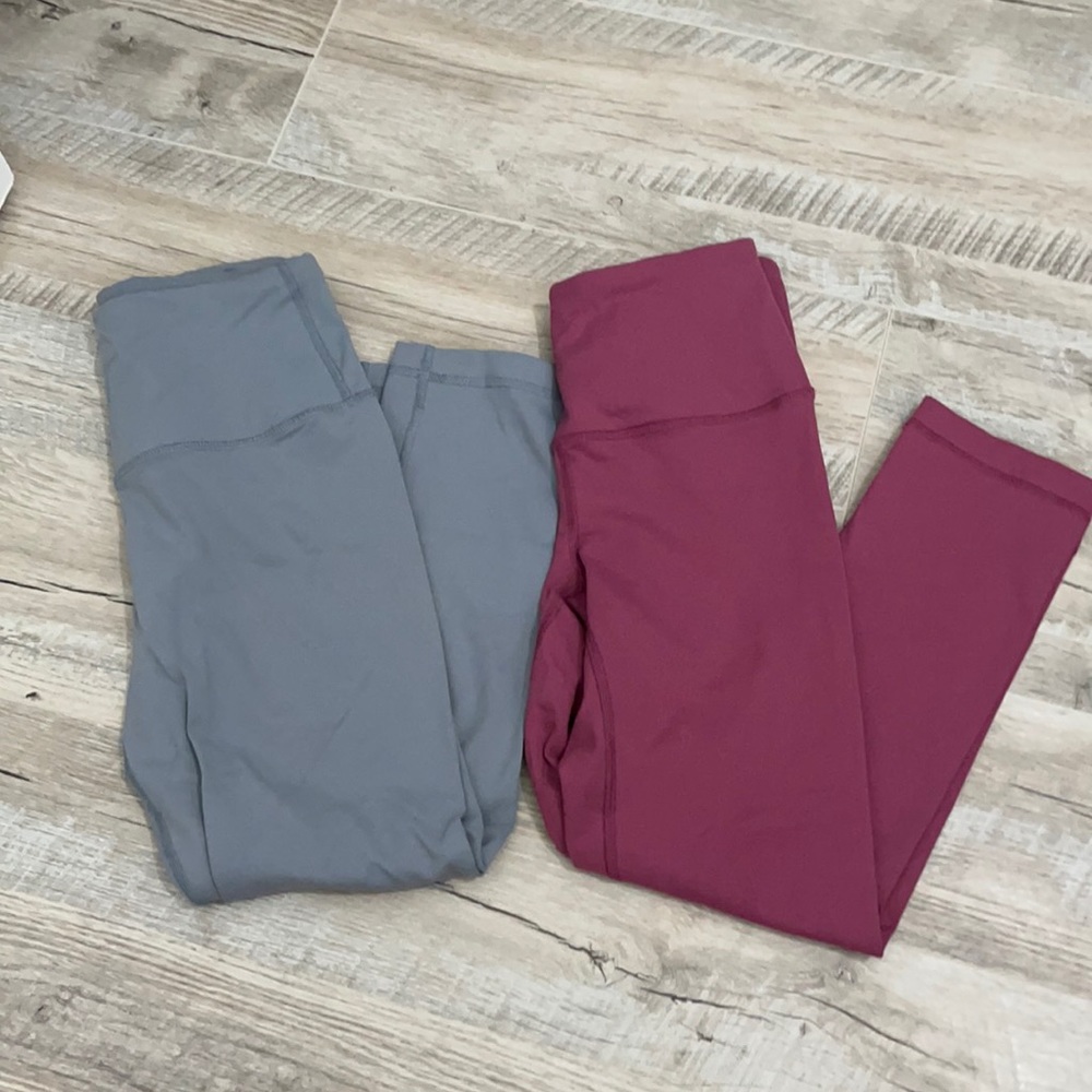 90 Degree high wasted Capri leggings